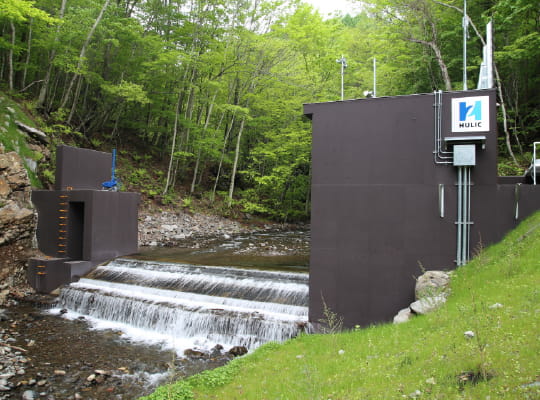 群⾺・川場⾕小水力発電所